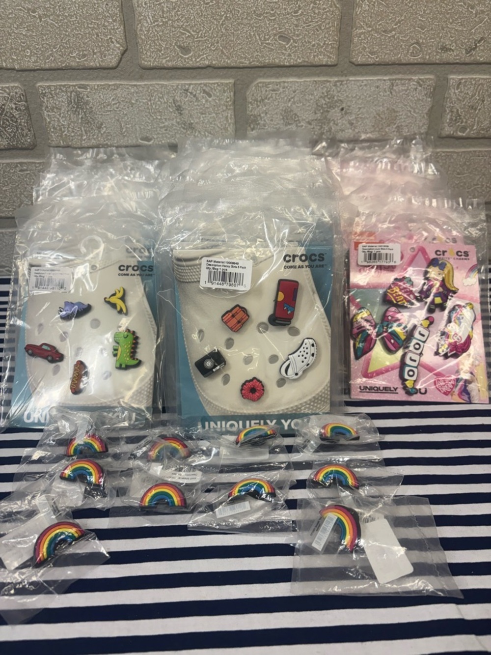 5lbs Of CROCS Jibbitz Shoe Charms